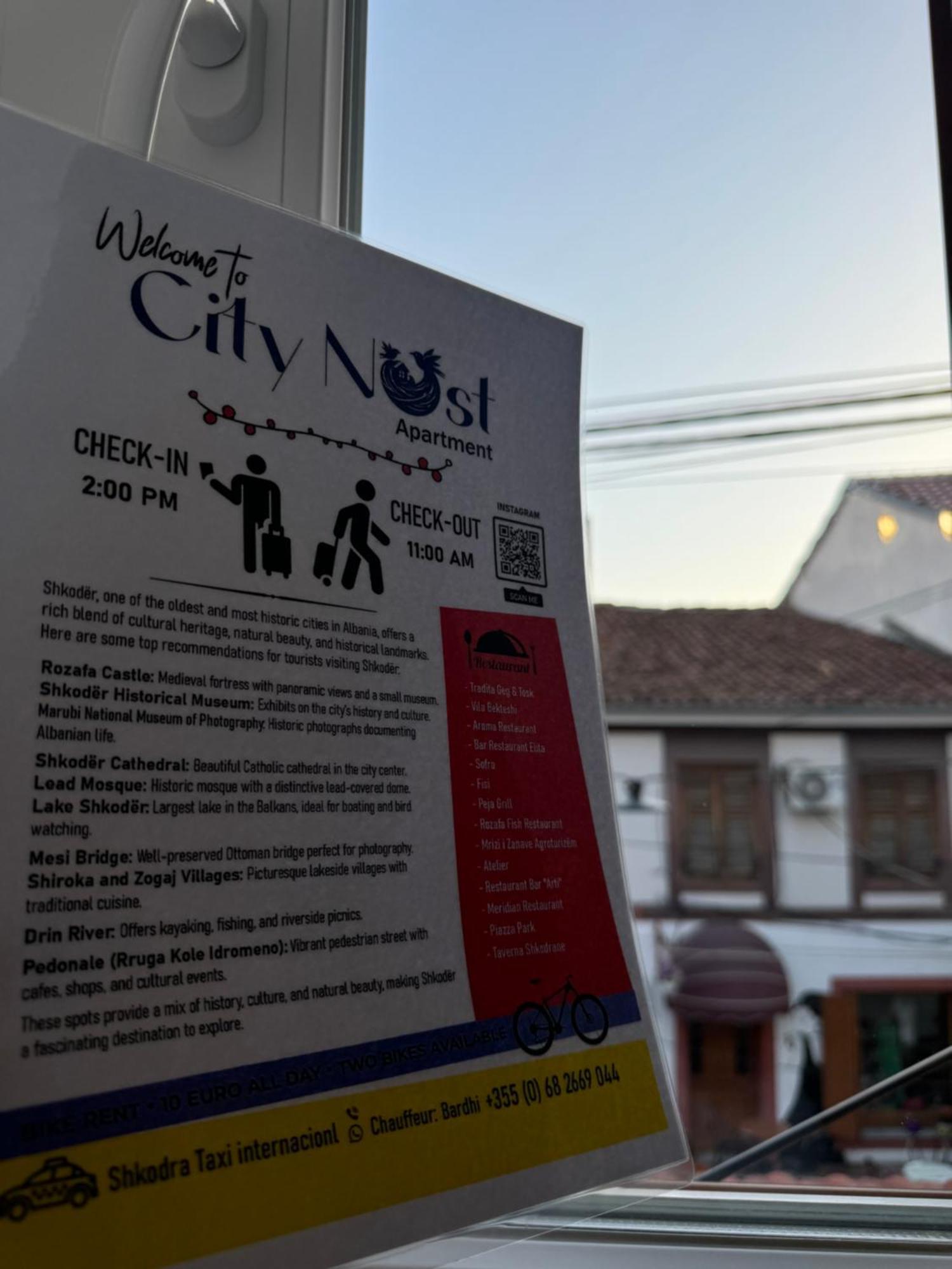 City Nest Shkodër Dış mekan fotoğraf